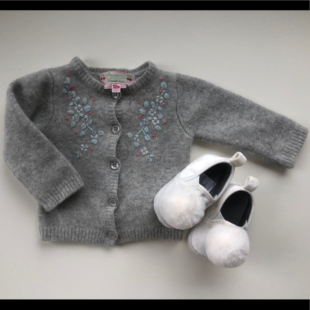 Bonpoint baby girl cardigan